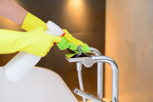 Professional carpet cleaning in a Ruislip home interior