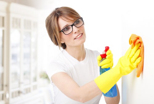 Professional mattress cleaning service in a Ruislip bedroom