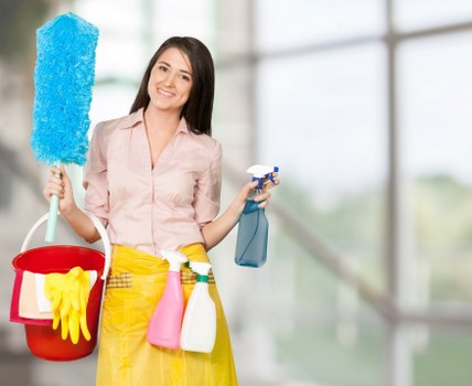 Domestic cleaners in Ruislip freshening a tidy living room