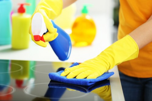 Clean and hygienic office washroom maintained by Ruislip cleaners