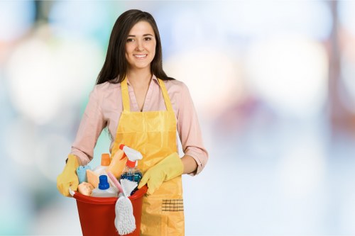 Detailed post-construction cleaning in Ruislip for windows, surfaces, and flooring